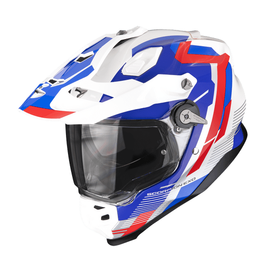 SCORPION KASK ADF-9000 AIR PATROL White-Blu-Red M -zdjęcie numer 1