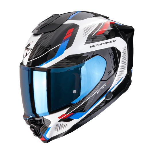 SCORPION KASK EXO-1500 AIR SLEEK White-Red-Blu XL -zdjęcie numer 1