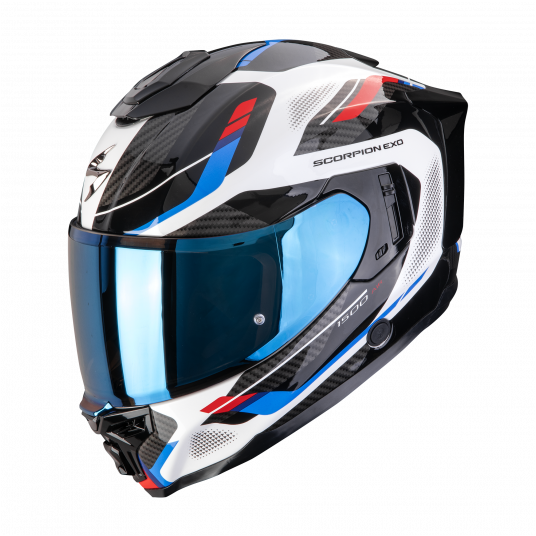 SCORPION KASK EXO-1500 AIR SLEEK White-Red-Blue M -zdjęcie numer 1