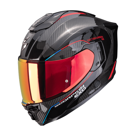 SCORPION KASK EXO-1500 CARBON AIR MUNDI BK-RD L -zdjęcie numer 1