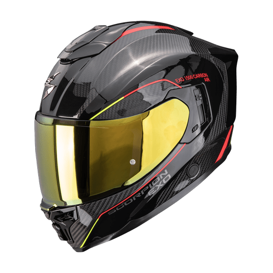 SCORPION KASK EXO-1500 CARBON AIR MUNDI BK-RD-YE L -zdjęcie numer 1