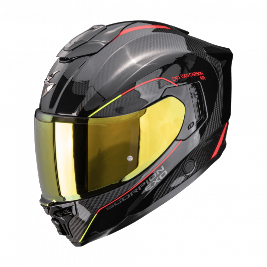 SCORPION KASK EXO-1500 CARBON AIR MUNDI BK-RD-YE M -zdjęcie numer 1
