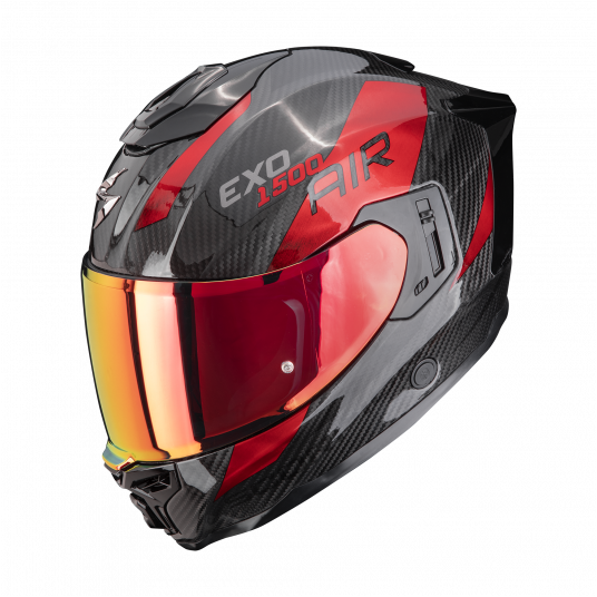 SCORPION KASK EXO-1500 CARBON AIR PLATED BK-RD L -zdjęcie numer 1