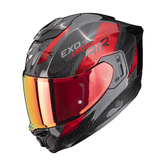 SCORPION KASK EXO-1500 CARBON AIR PLATTED BK-RD XL -zdjęcie numer 1