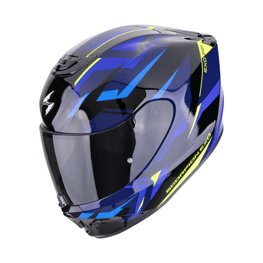 SCORPION KASK EXO-391 AAXO Black-Blue L -zdjęcie numer 1