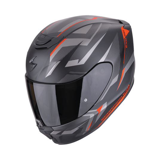 SCORPION KASK EXO-391 AAXO Matt Black-Red L -zdjęcie numer 1
