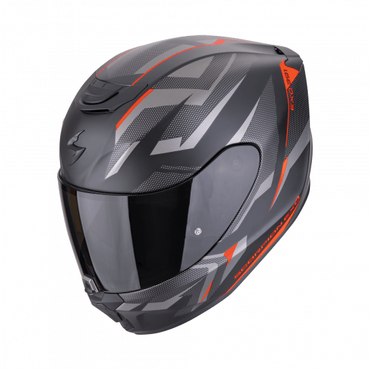 SCORPION KASK EXO-391 AAXO Matt Black-Red M -zdjęcie numer 1