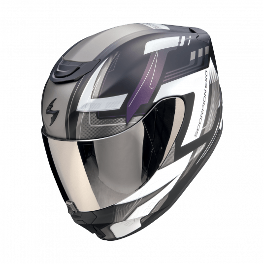 SCORPION KASK EXO-391 CAPTOR MATT-BK-CHAMEL S -zdjęcie numer 1