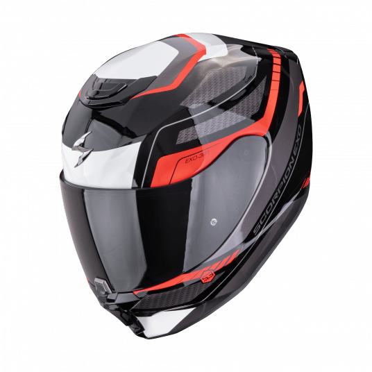 SCORPION KASK EXO-391 LEO Black-Red M -zdjęcie numer 1