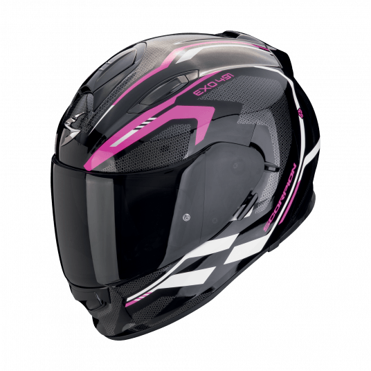 SCORPION KASK EXO-491 KRIPTA BK-PINK-WH M -zdjęcie numer 1