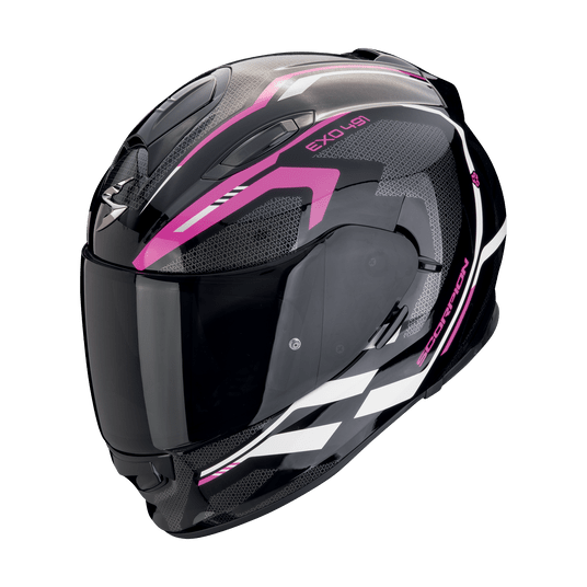 SCORPION KASK EXO-491 KRIPTA BK-PINK-WH S -zdjęcie numer 1