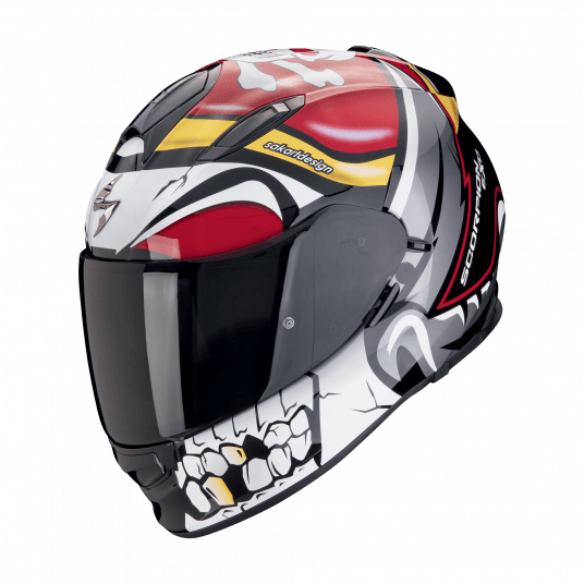 SCORPION KASK EXO-491 PIRATE RED M -zdjęcie numer 1