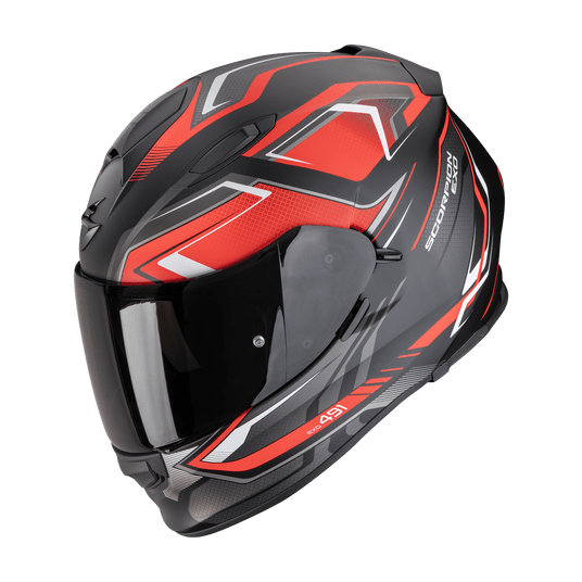 SCORPION KASK EXO-491 ZUMO Matt BK-RD M -zdjęcie numer 1
