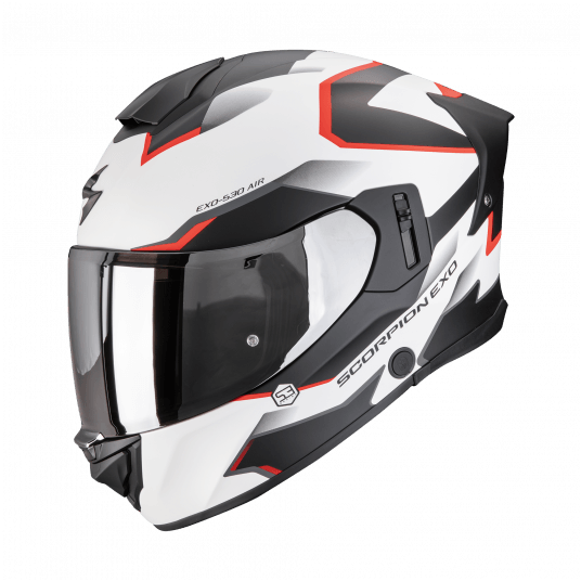 SCORPION KASK EXO-530 AIR CLIP Matt WH-BK-RD S -zdjęcie numer 1