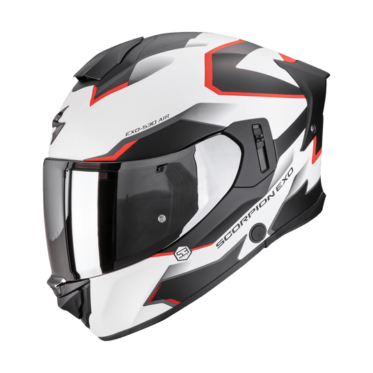 SCORPION KASK EXO-530 AIR CLIP Matt WH-BK-RD S -zdjęcie numer 1