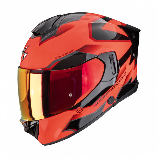 SCORPION KASK EXO-530 AIR CLIP Red-Black M -zdjęcie numer 1