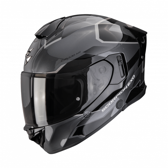 SCORPION KASK EXO-530 AIR CLIP Silver-Black XXL -zdjęcie numer 1