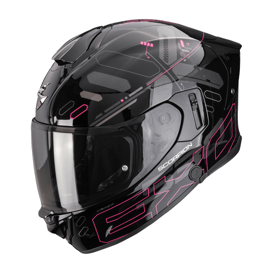 SCORPION KASK EXO-530 AIR FOND Black-Pink M -zdjęcie numer 1