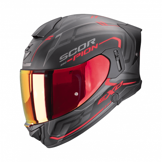 SCORPION KASK EXO-530 AIR SLOPE MATT BK-RD M -zdjęcie numer 1