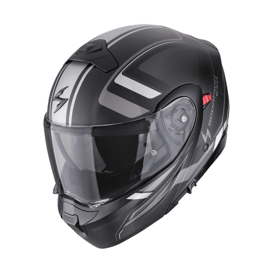 SCORPION KASK EXO-930 ARDENS MATT BLACK-SILV S -zdjęcie numer 1