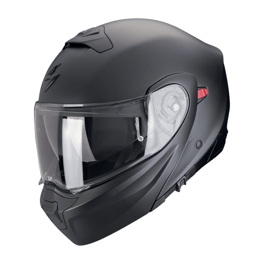 SCORPION KASK EXO-930 SOLID MATT PEARL BLACK M -zdjęcie numer 1
