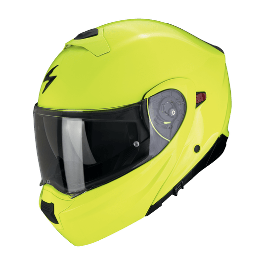 SCORPION KASK EXO-930 SOLID NEON YELLOW XXL -zdjęcie numer 1