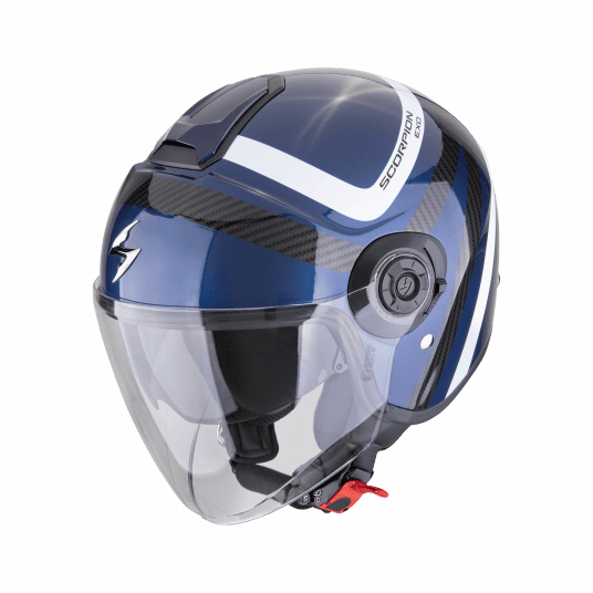 SCORPION KASK EXO-CITY II RIVA BLUE-BLACK L -zdjęcie numer 1
