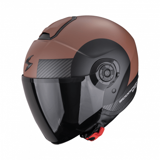 SCORPION KASK EXO-CITY II SHEER Matt Brown-Bk L -zdjęcie numer 1