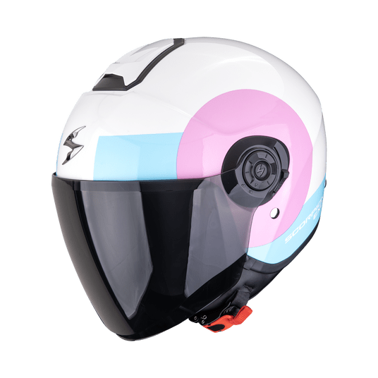 SCORPION KASK EXO-CITY II SHEER Wh-Pink-Ligh Bl M -zdjęcie numer 1