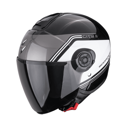 SCORPION KASK EXO-CITY II VITA METAL-BK-WH S -zdjęcie numer 1