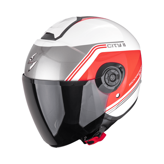 SCORPION KASK EXO-CITY II VITA WHITE-RED S -zdjęcie numer 1