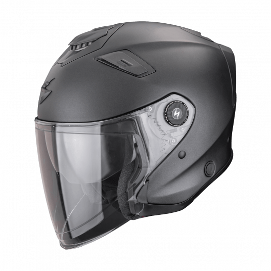 SCORPION KASK EXO-JET MATT PEARL BLACK L -zdjęcie numer 1
