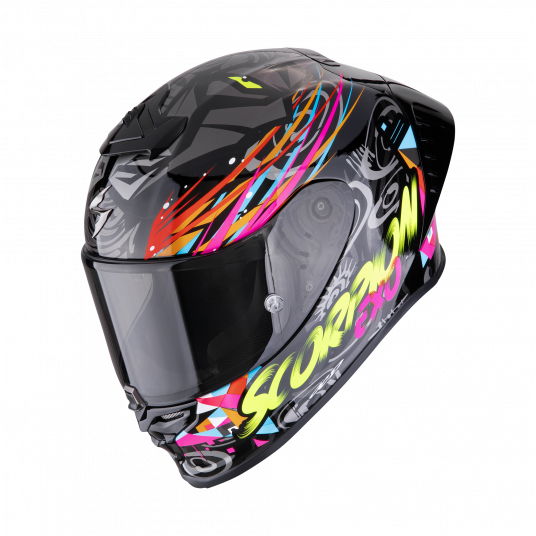 SCORPION KASK EXO-R1 II AIR SAVAGE BK-BL-PINK L -zdjęcie numer 1