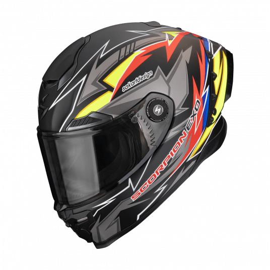 SCORPION KASK EXO-RACE AIR MOVE ON BK-RD-YELL L -zdjęcie numer 1