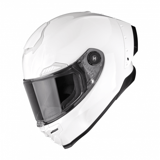SCORPION KASK EXO-RACE AIR SOLID WHITE L -zdjęcie numer 1