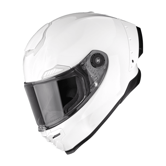 SCORPION KASK EXO-RACE AIR SOLID WHITE L -zdjęcie numer 1