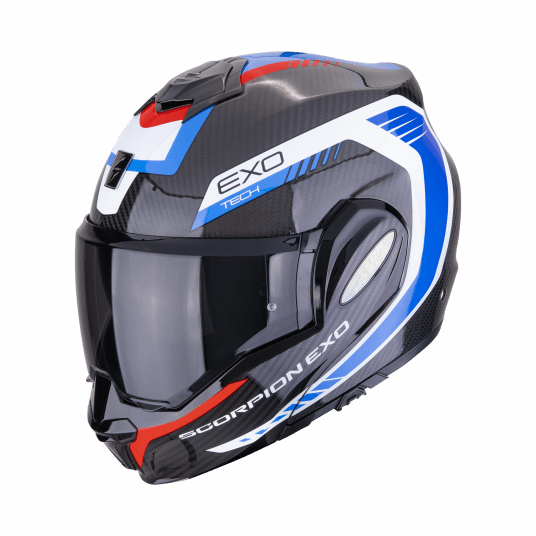 SCORPION KASK EXO-TECH CARBON COSY BK-BL-RED M -zdjęcie numer 1