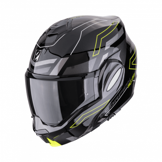 SCORPION KASK EXO-TECH CONQUER BK-NE.YEL.XL -zdjęcie numer 1