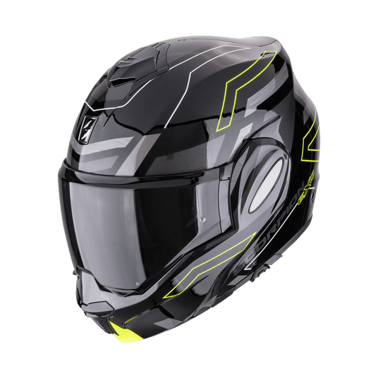 SCORPION KASK EXO-TECH CONQUER BK-NE.YEL.XXL -zdjęcie numer 1
