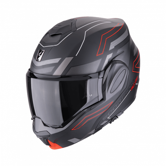 SCORPION KASK EXO-TECH CONQUER MATT-BK-RD XXL -zdjęcie numer 1