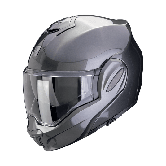 SCORPION KASK EXO-TECH PRO SOLID METALIC-GREY M -zdjęcie numer 1