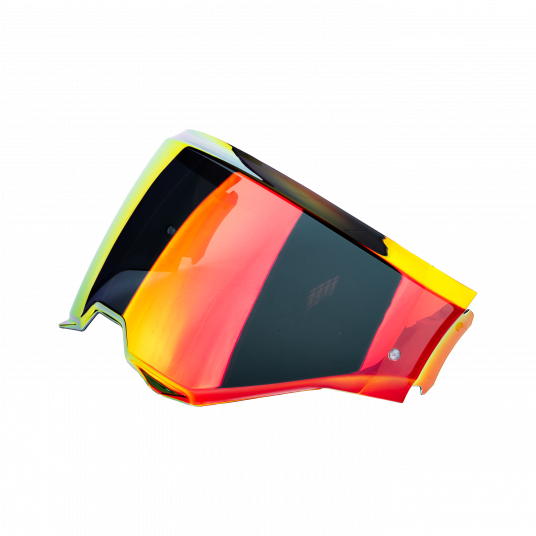SCORPION SZYBA EXO-TECH/CARBON CZERWONA -zdjęcie numer 1