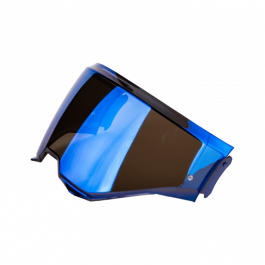SCORPION SZYBA EXO-TECH EVO/CARBON NIEBIESKA -zdjęcie numer 1