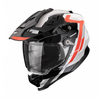 SCORPION KASK ADF-9000 AIR PATROL Black-Red L