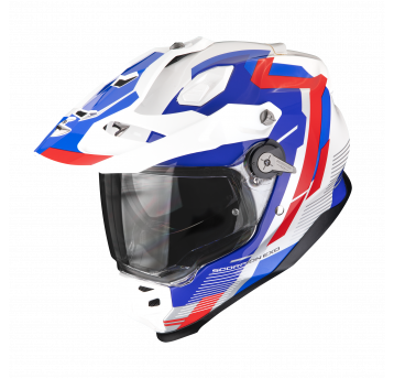 SCORPION KASK ADF-9000 AIR PATROL White-Blu-Red L