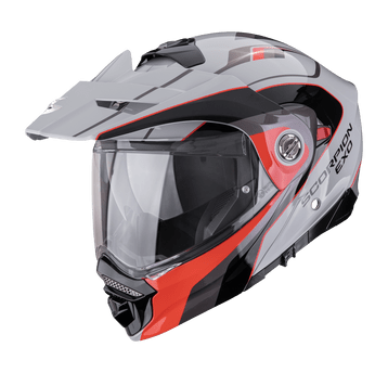 SCORPION KASK ADX-2 KAMPS GREY-RED XXL