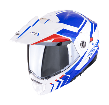 SCORPION KASK ADX-2 LEWIS WH-BLUE-RED XXL