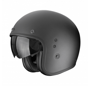 SCORPION KASK BELFAST EVO MATT PEARL BLACK M