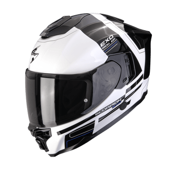 SCORPION KASK EXO-1500 AIR DUAL White-Black-Blue M