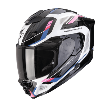 SCORPION KASK EXO-1500 AIR SLEEK White-Bk-Pink S